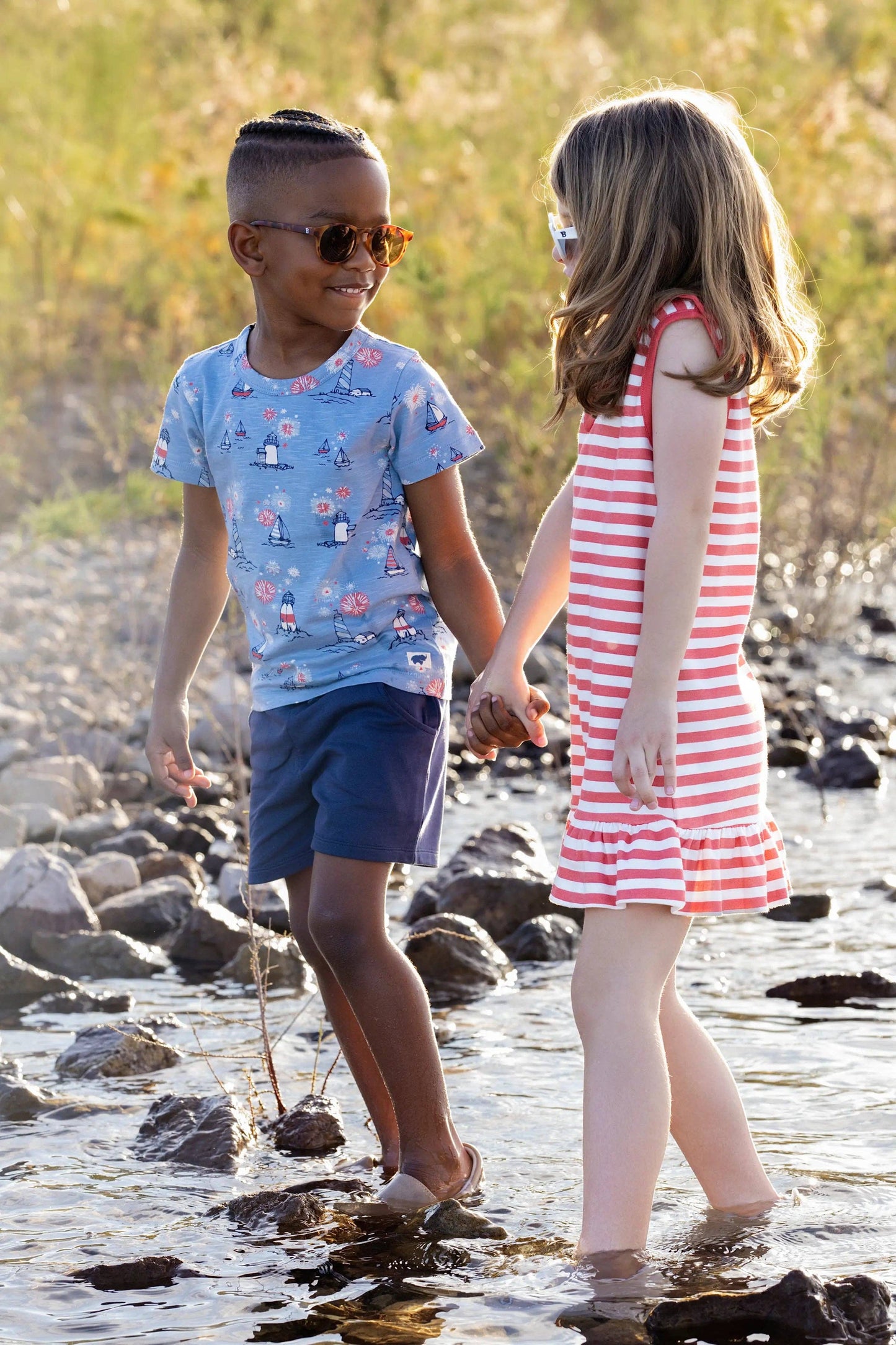 Sea Side Sparklers Organic Tee