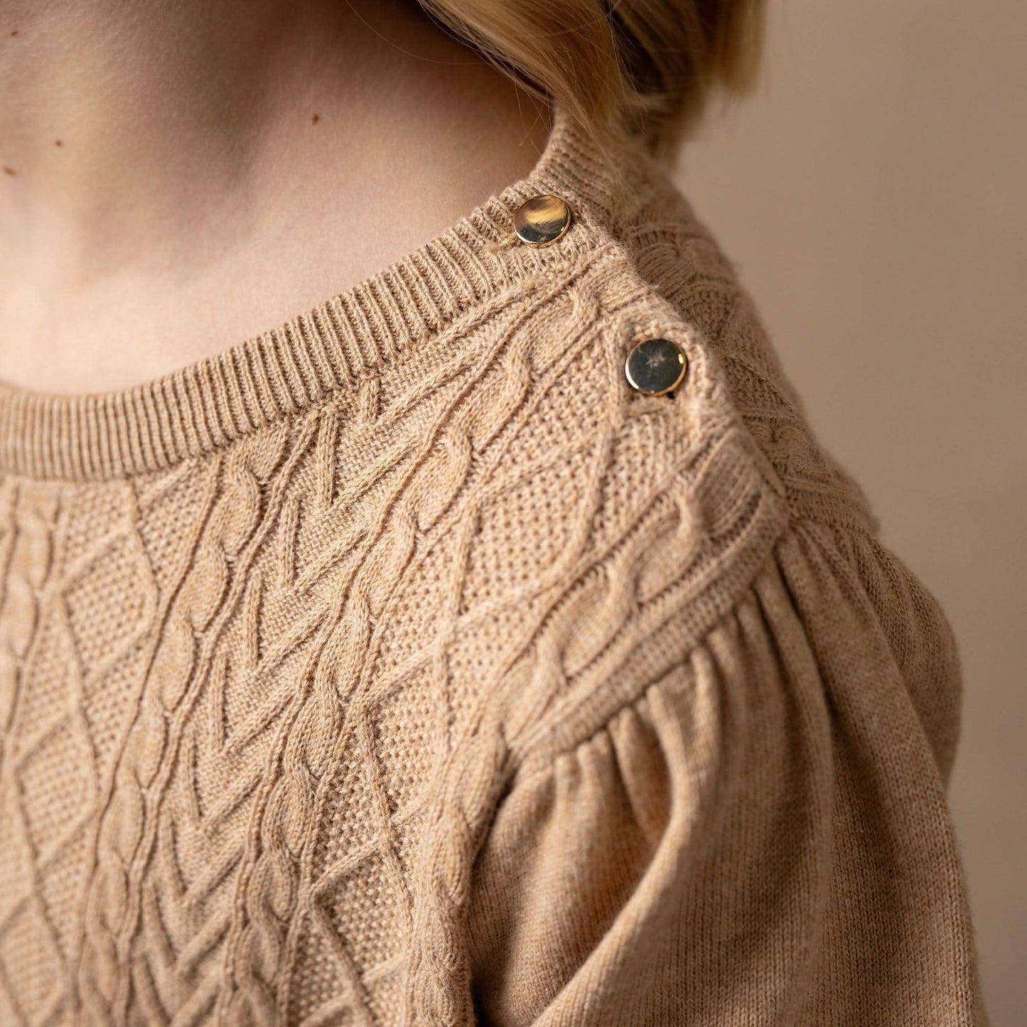 Organic Cable Dress Baby