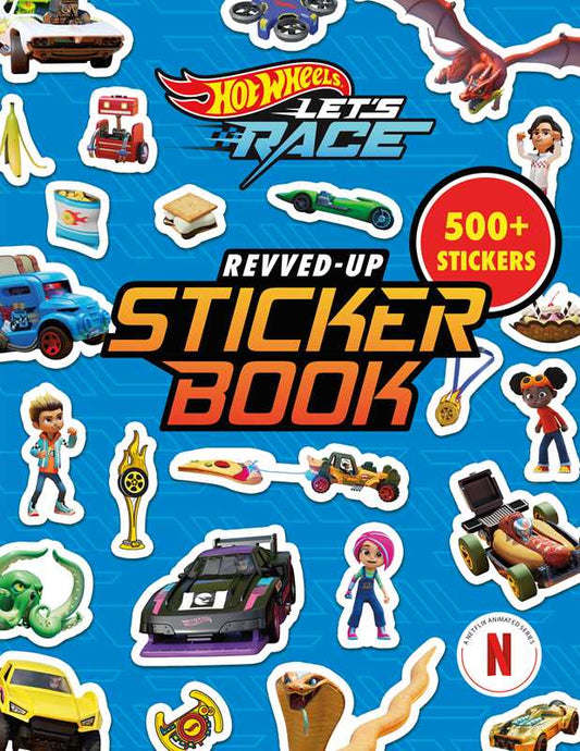 Hot Wheels Sticker Book
