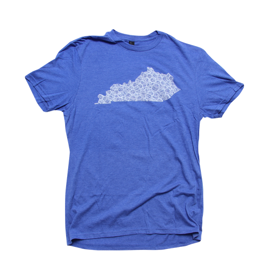 Kentucky Shape Bourbon T-Shirt