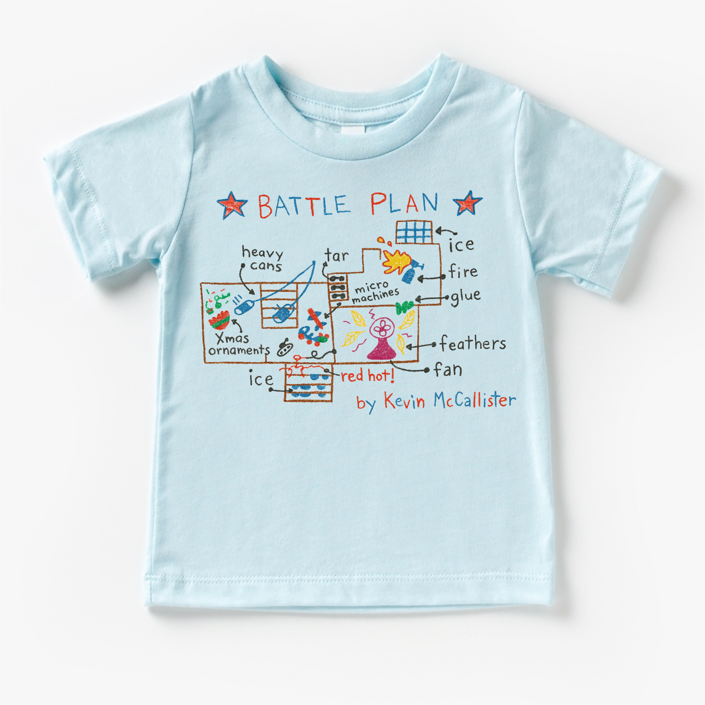 Kevin McCallister's Battle Plan Christmas Shirt
