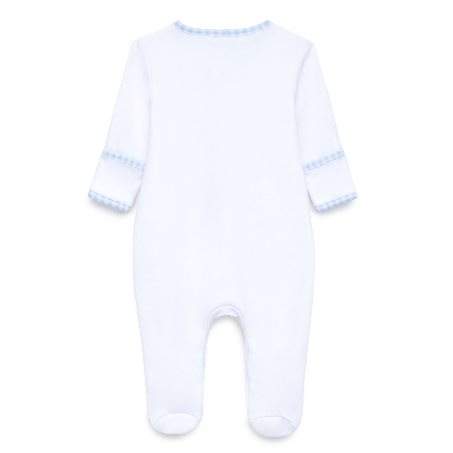 Silly Goose Blue Footie