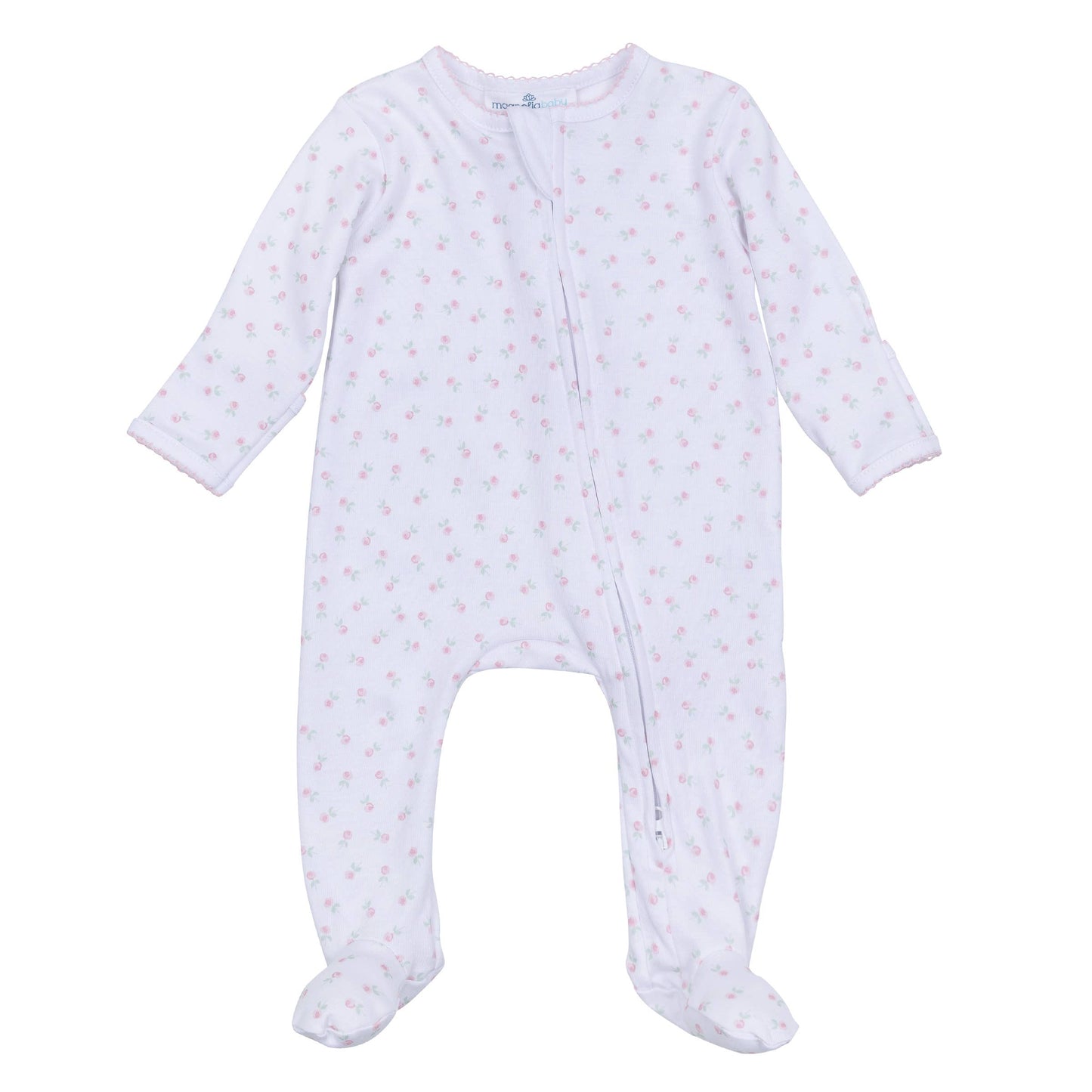 Juliette's Classics Print Zip Footie