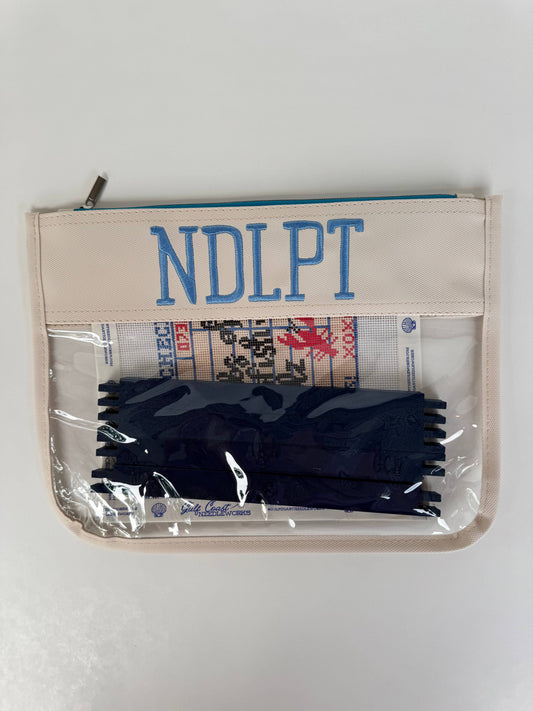 NDLPT Embroidered Project Bag