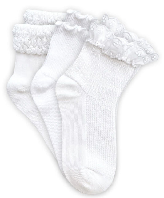 Girls' Ankle Socks 3pr Set