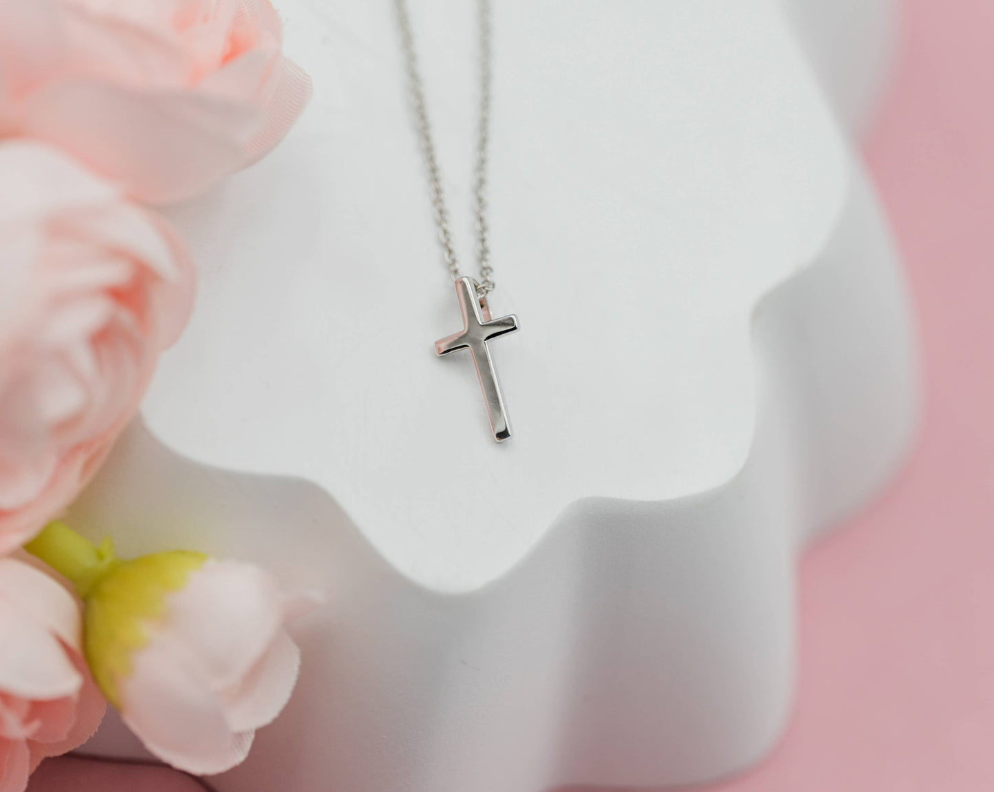 Sterling Silver Cross Necklace