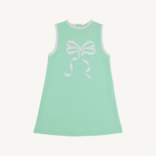 Elizas Applique Dress Grace Green