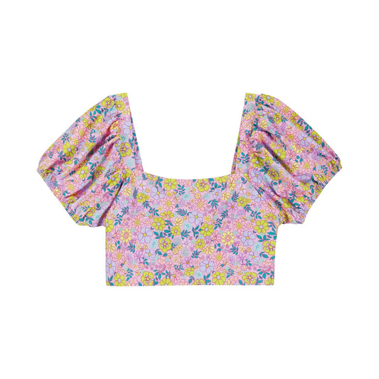 Tween Girls Puff Sleeve Bikini