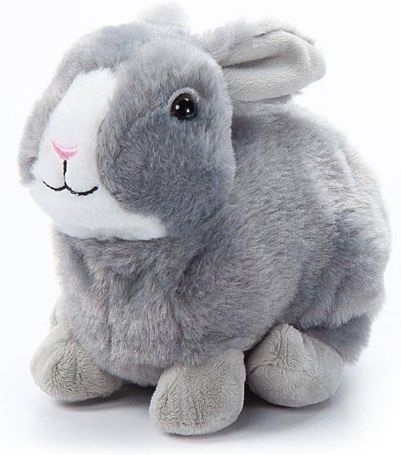 9" Wild Onez Rabbit Grey