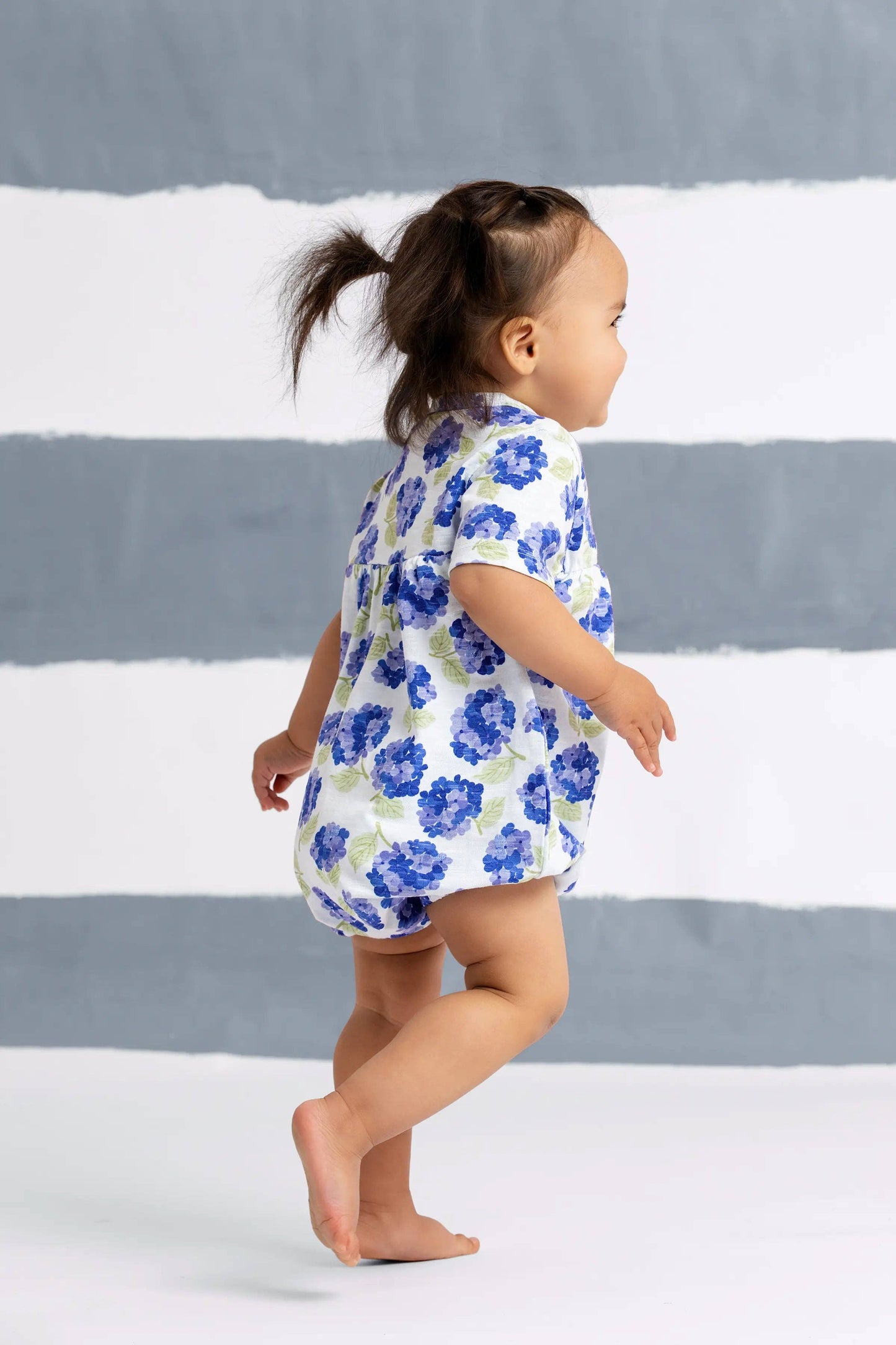 Hydrangeas Bubble Romper