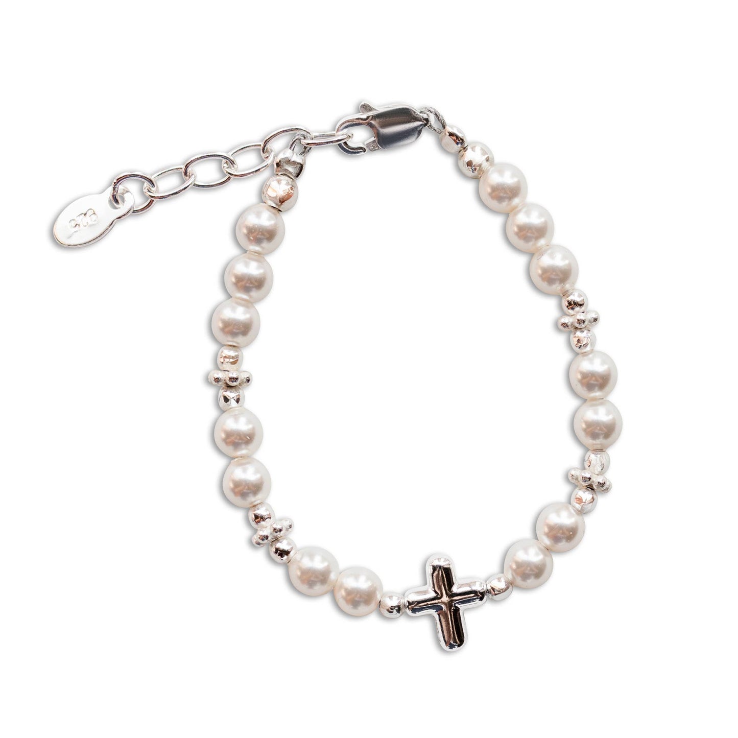 Emily Sterling Cross Bracelet