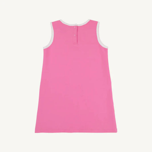 Annie Apron Dress Knit Park Pink