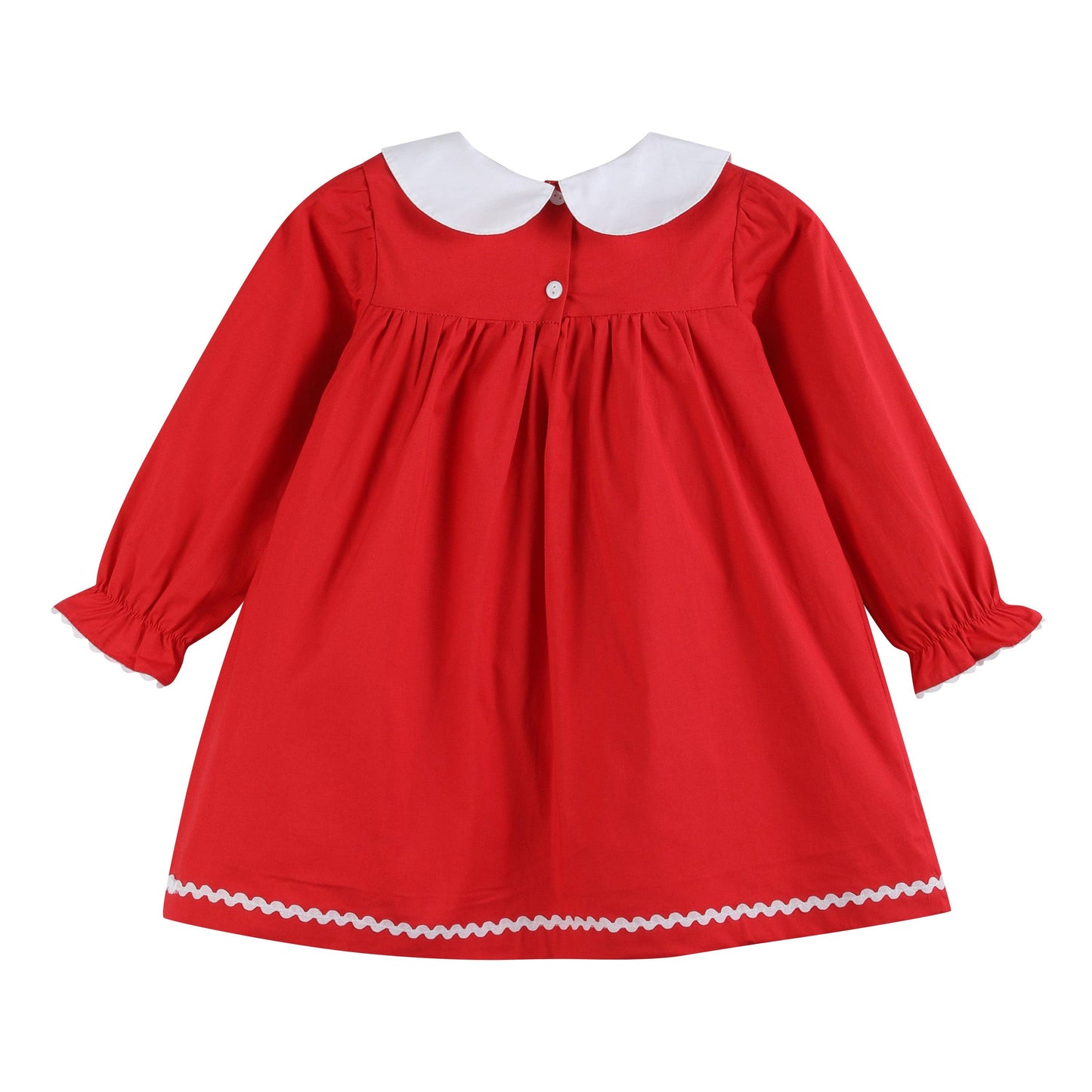 Red Ruffle Tree Dress