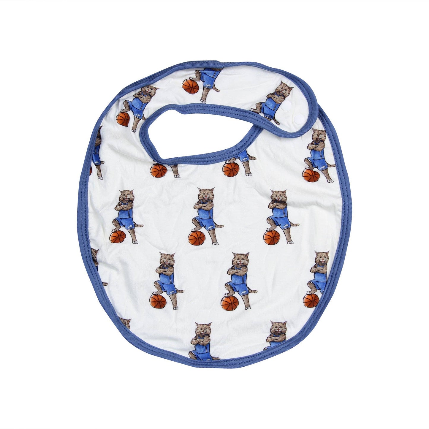 Standing Wildcat Bamboo Bib