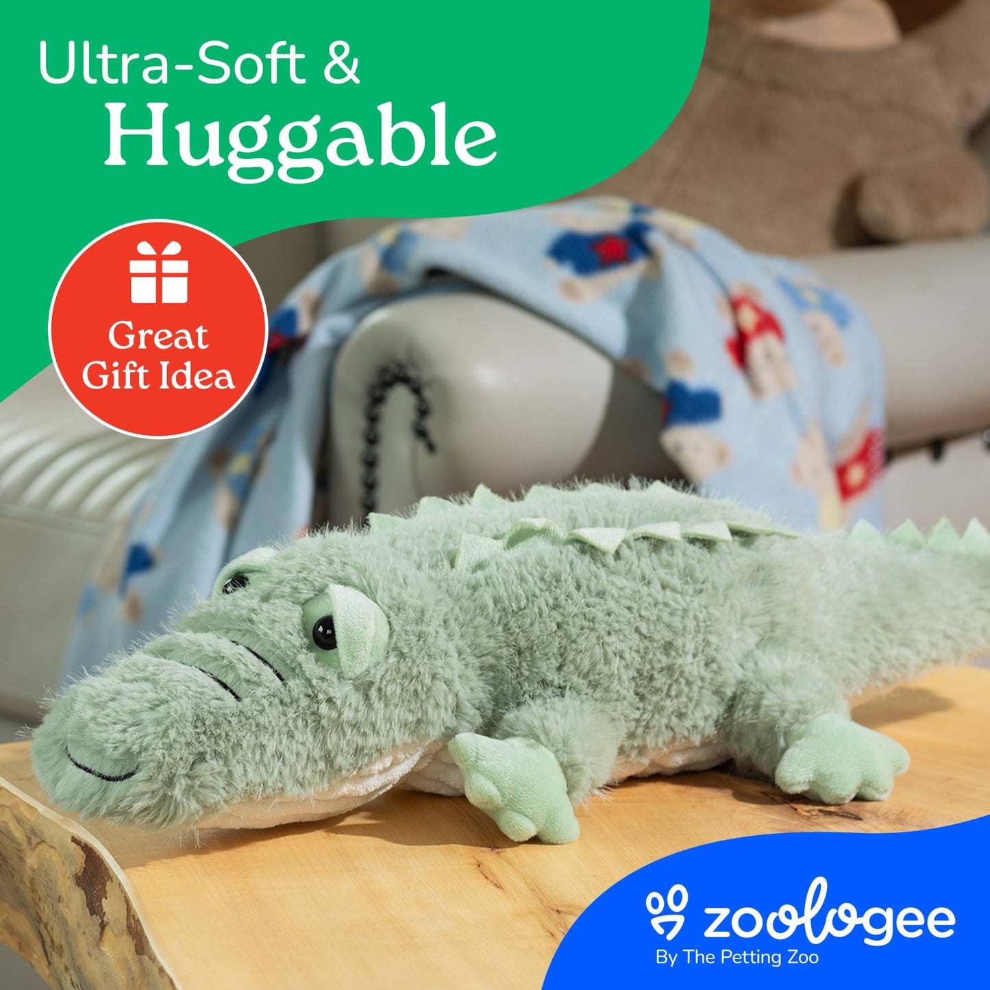 Alligator 2-" Plush