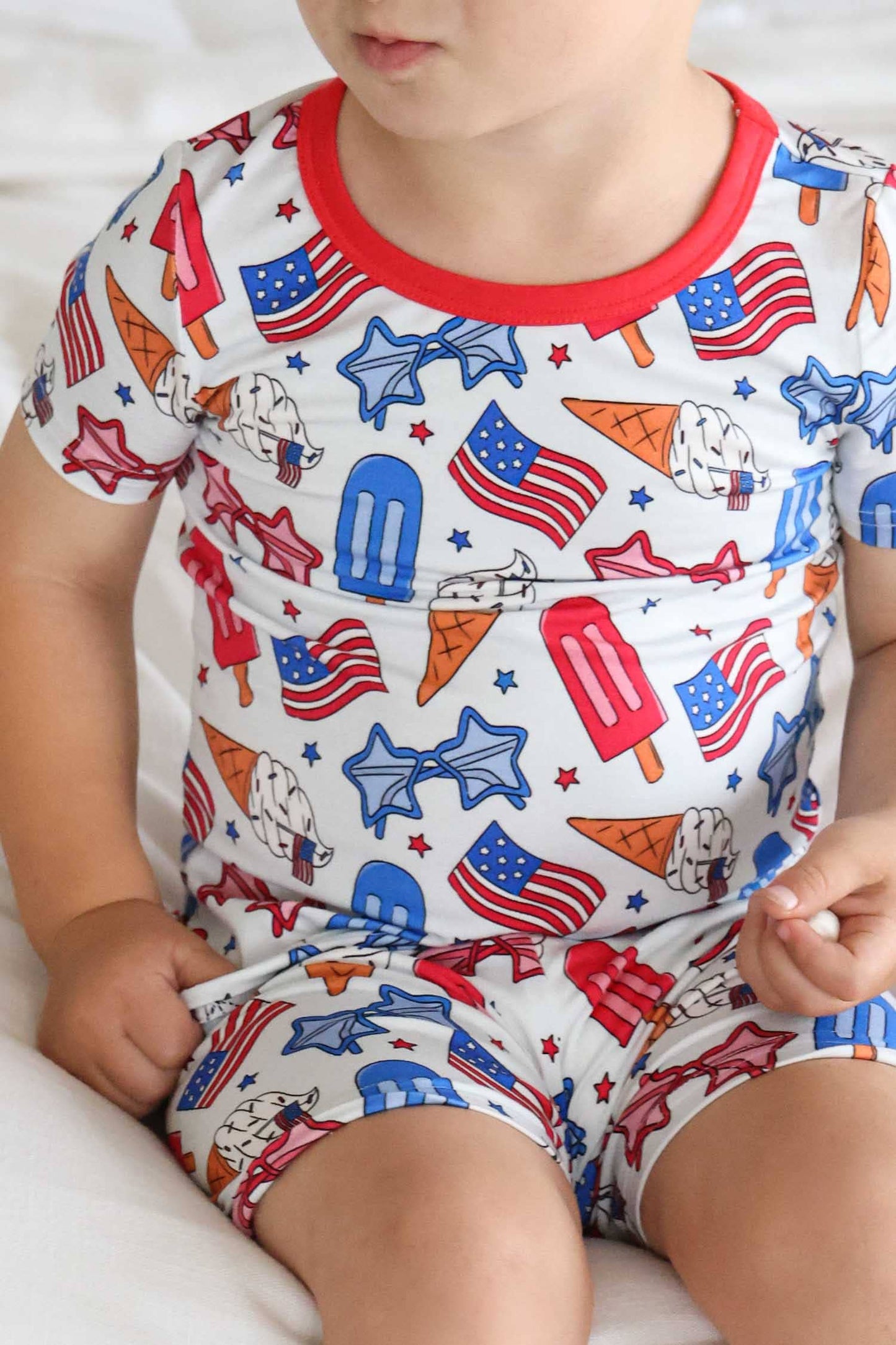 Red, White & Cool PJs