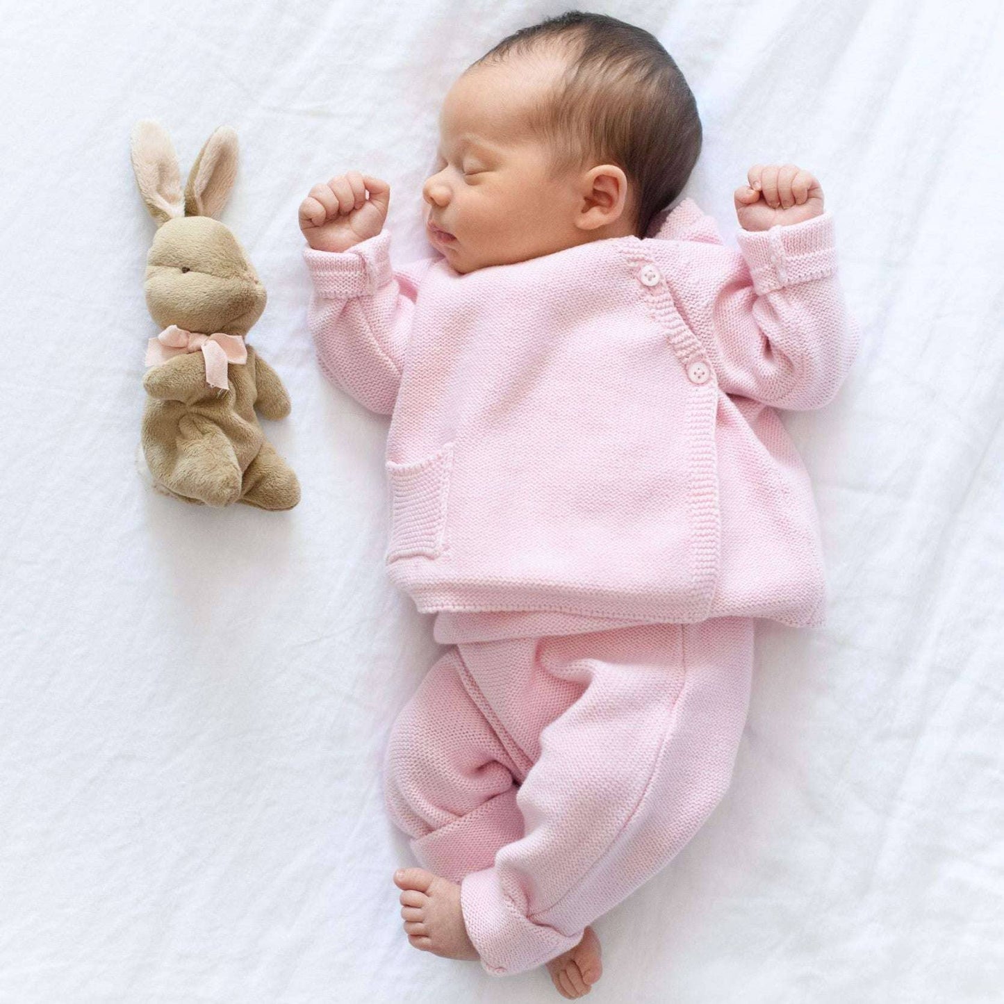 Little Darling Sweater Set Pink