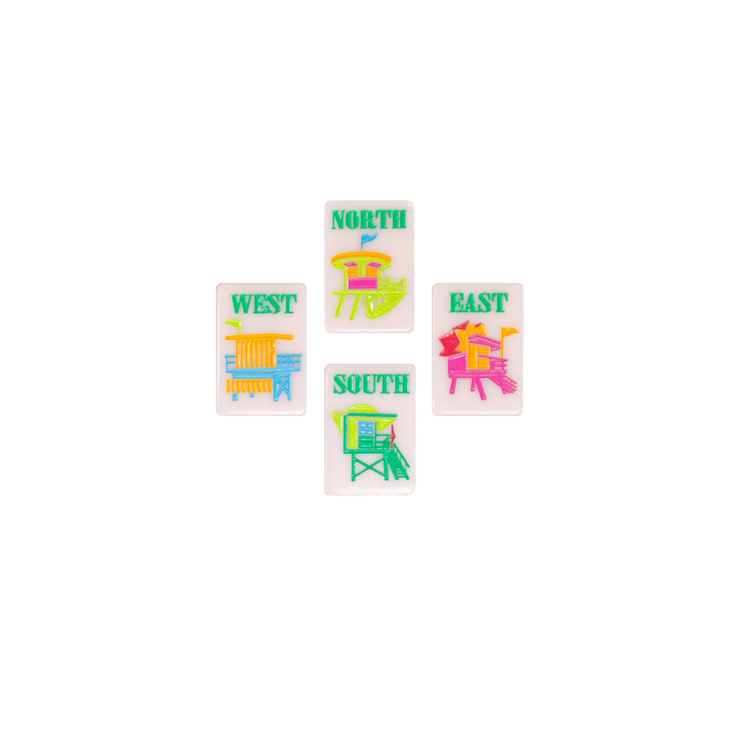 Florida Series Mahjong Tile Set