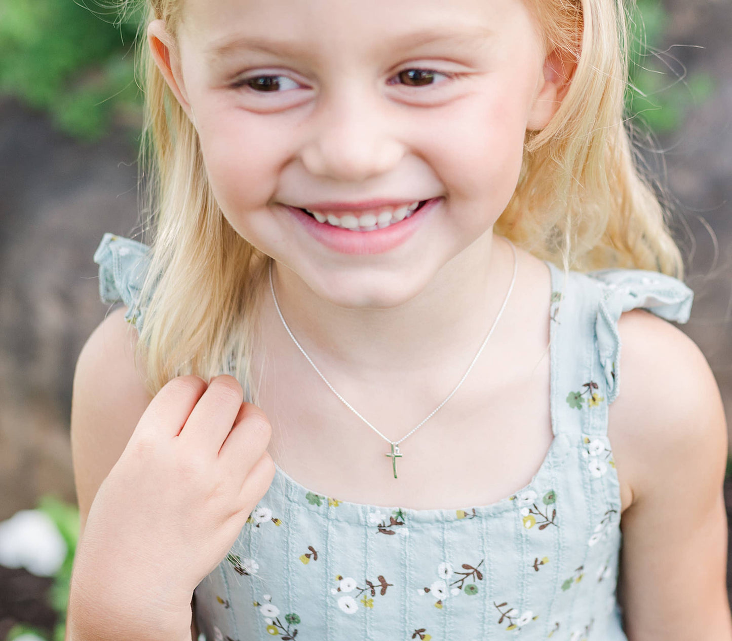 Sterling Silver Cross Necklace