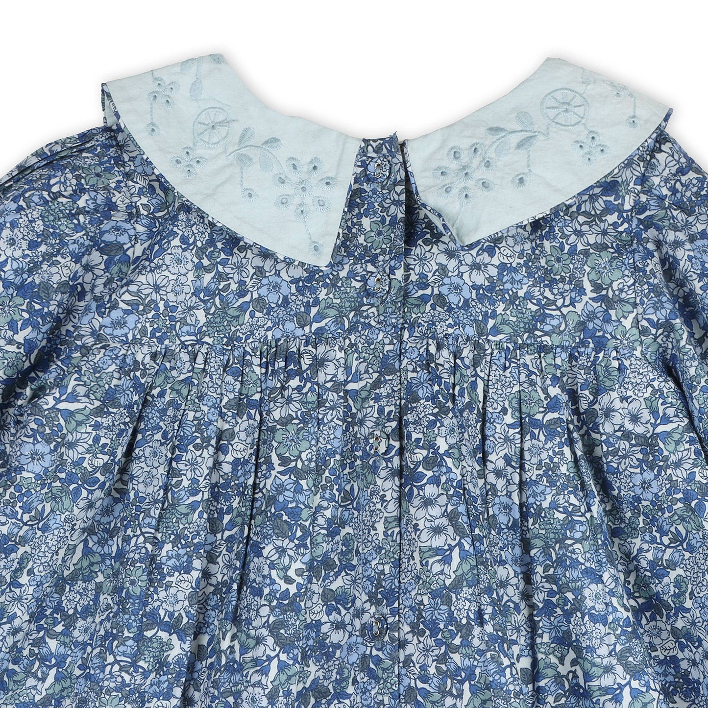 Kate Embroidered Collar Dress