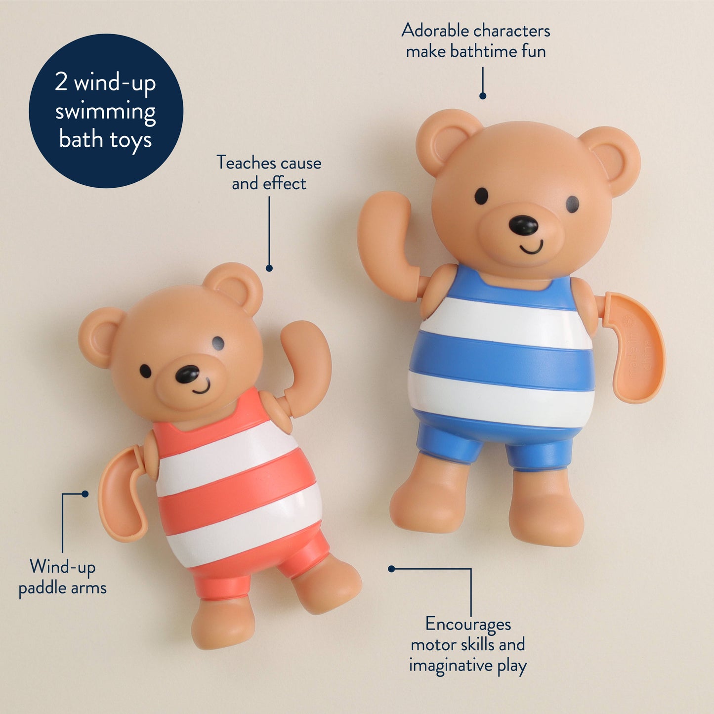 Silly Swimmers™ Bath Toys