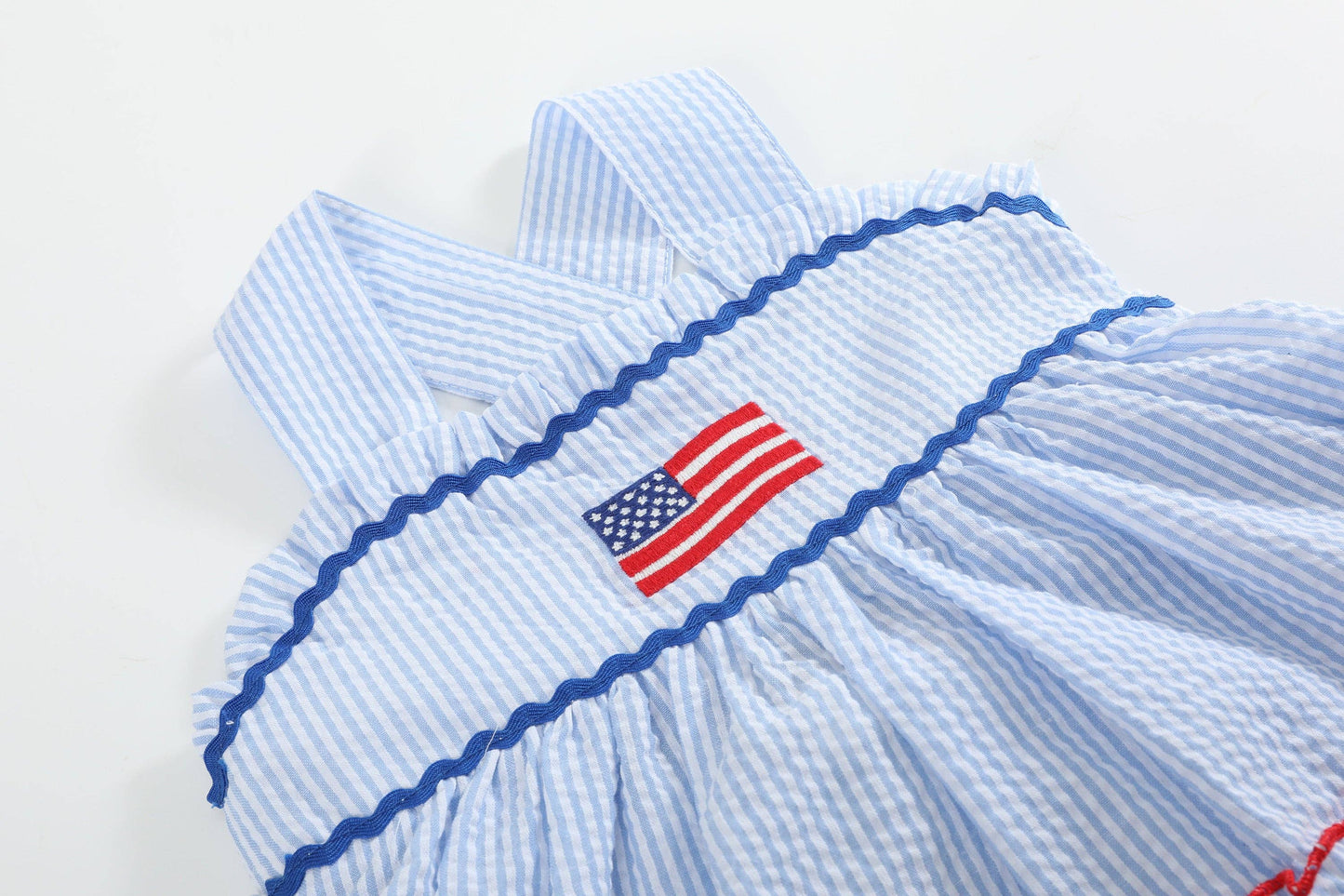 USA Flag Layered Sundress