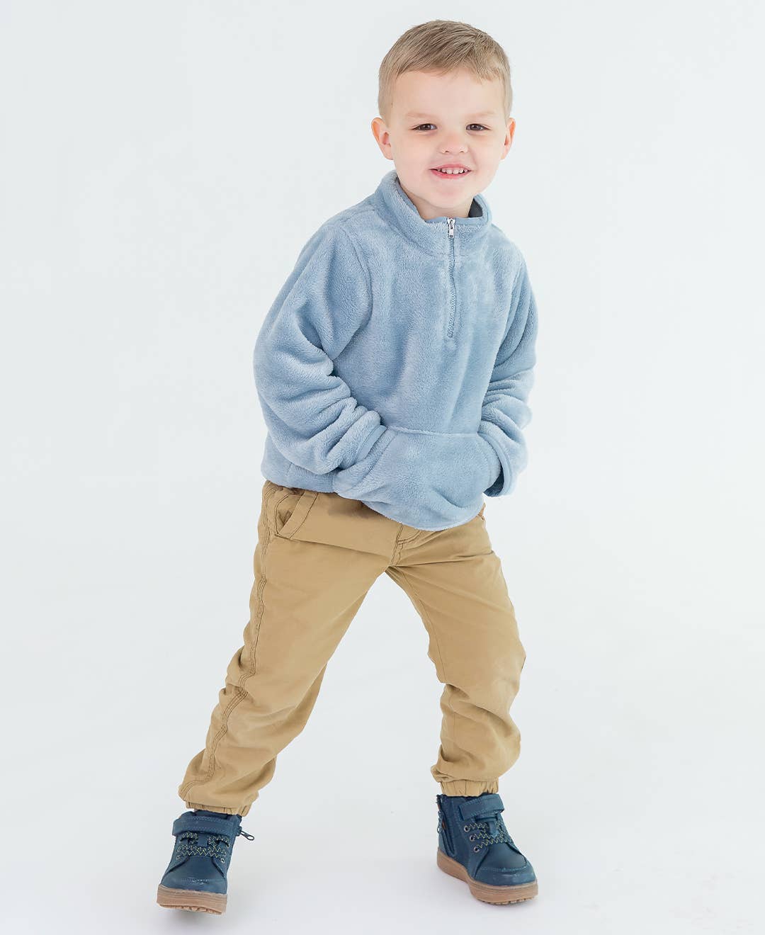 Boys Khaki Jogger Pants