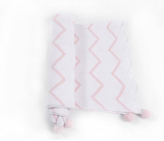 Chevron Stroller Blanket