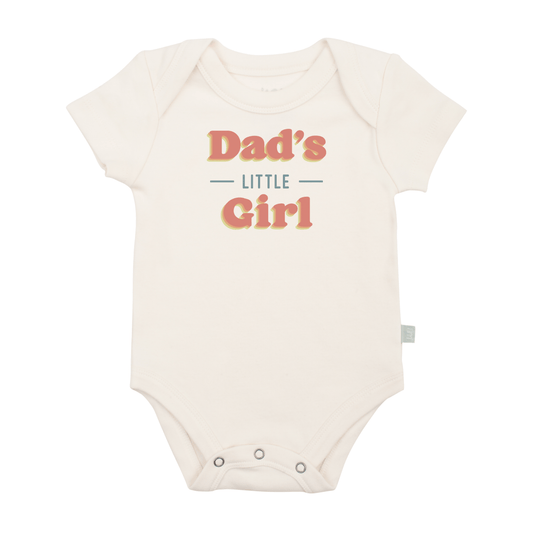 Dad's Girl Organic Onesie