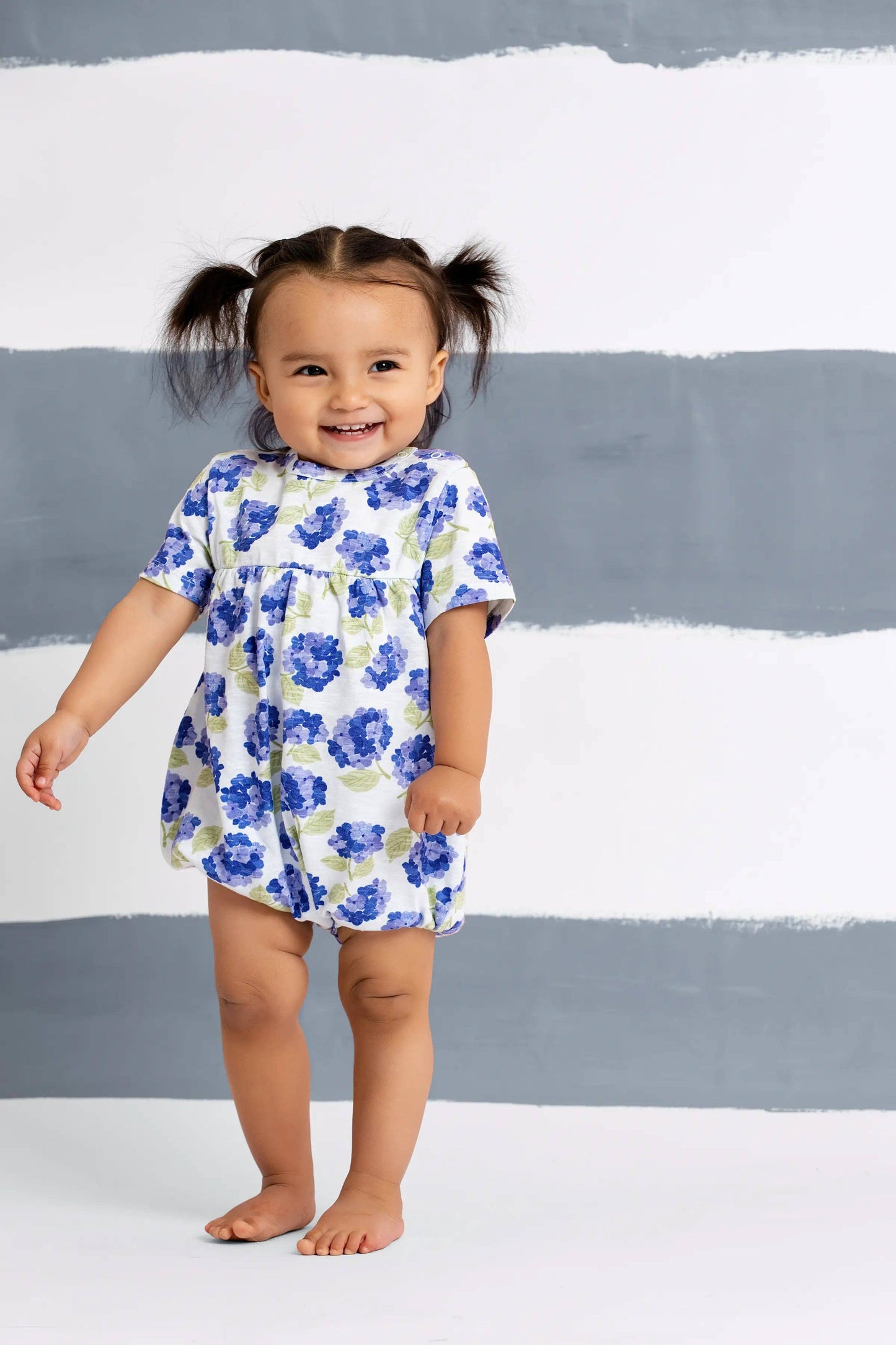 Hydrangeas Bubble Romper