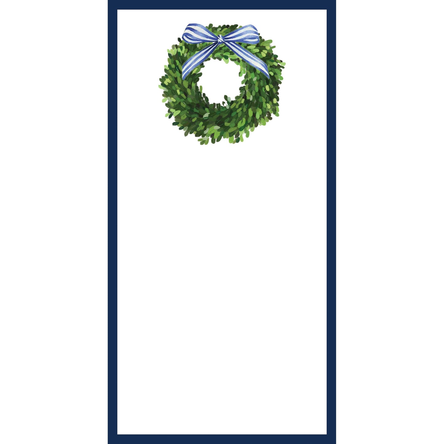 Boxwood Wreath Notepad