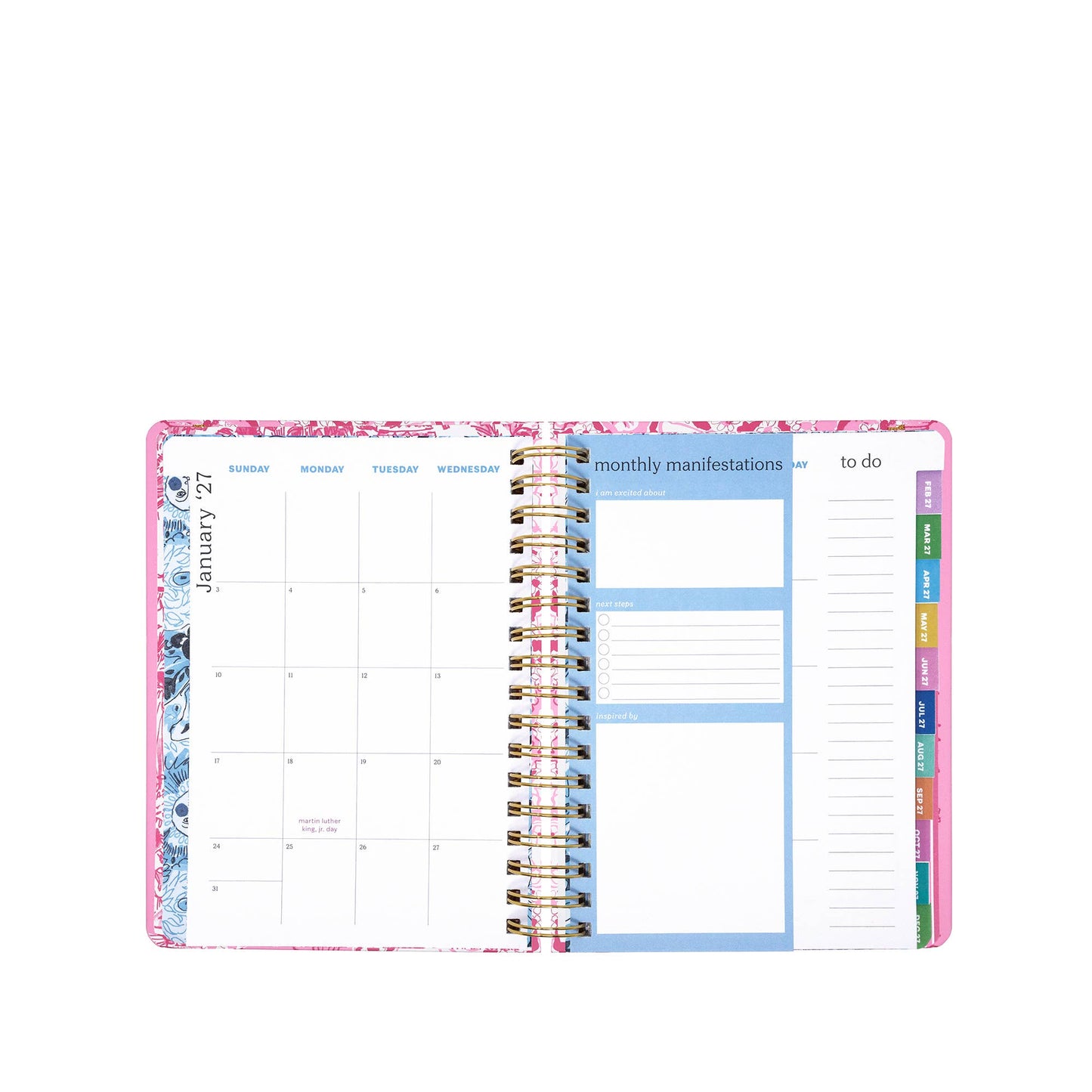 LP Large Agenda (Conch Shell Pink)
