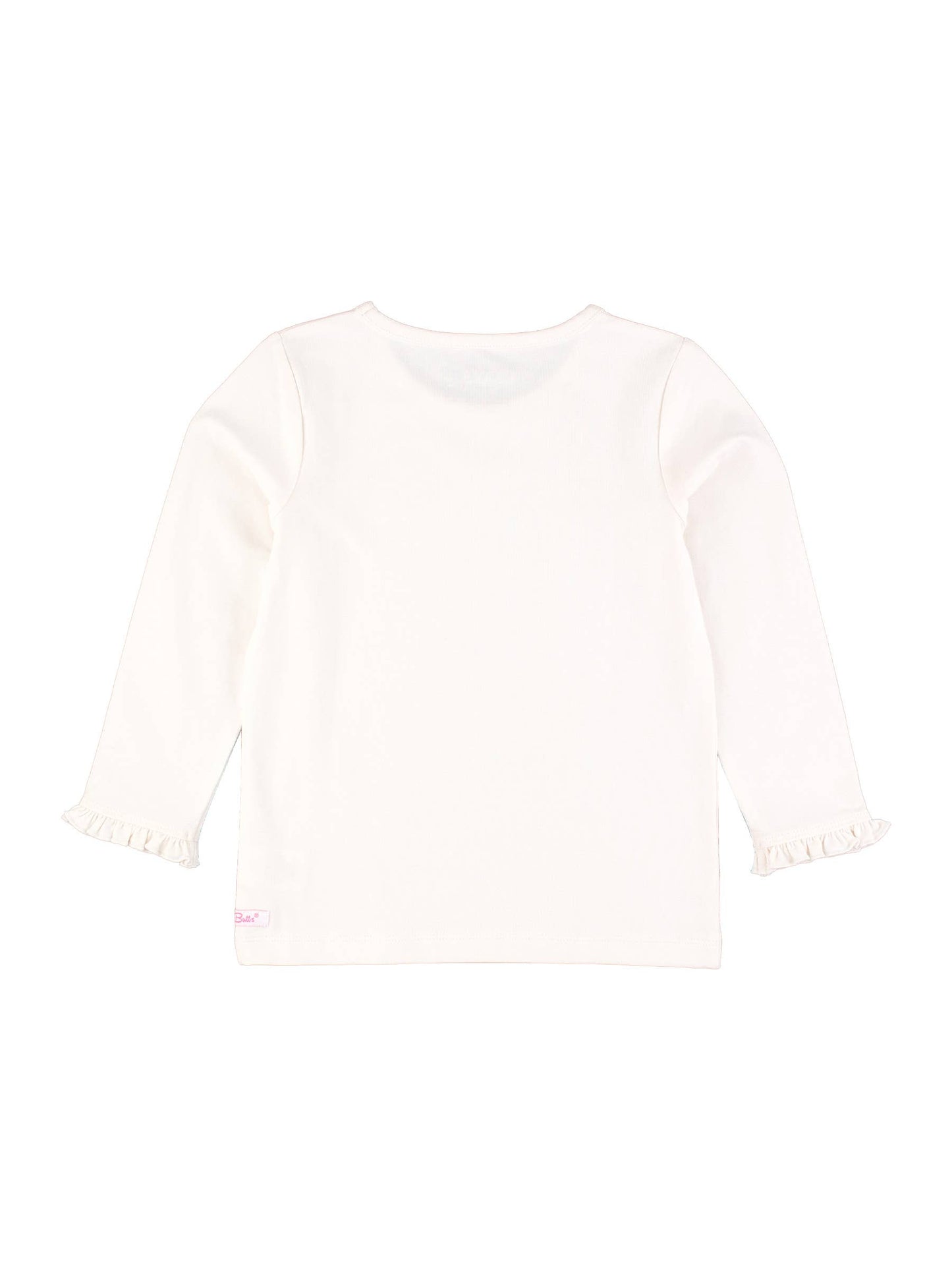 Ivory Knit Ruffle Sleeve Top