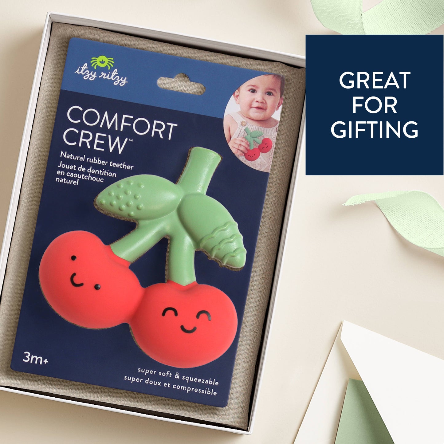 Comfort Crew™ Cherries Teether