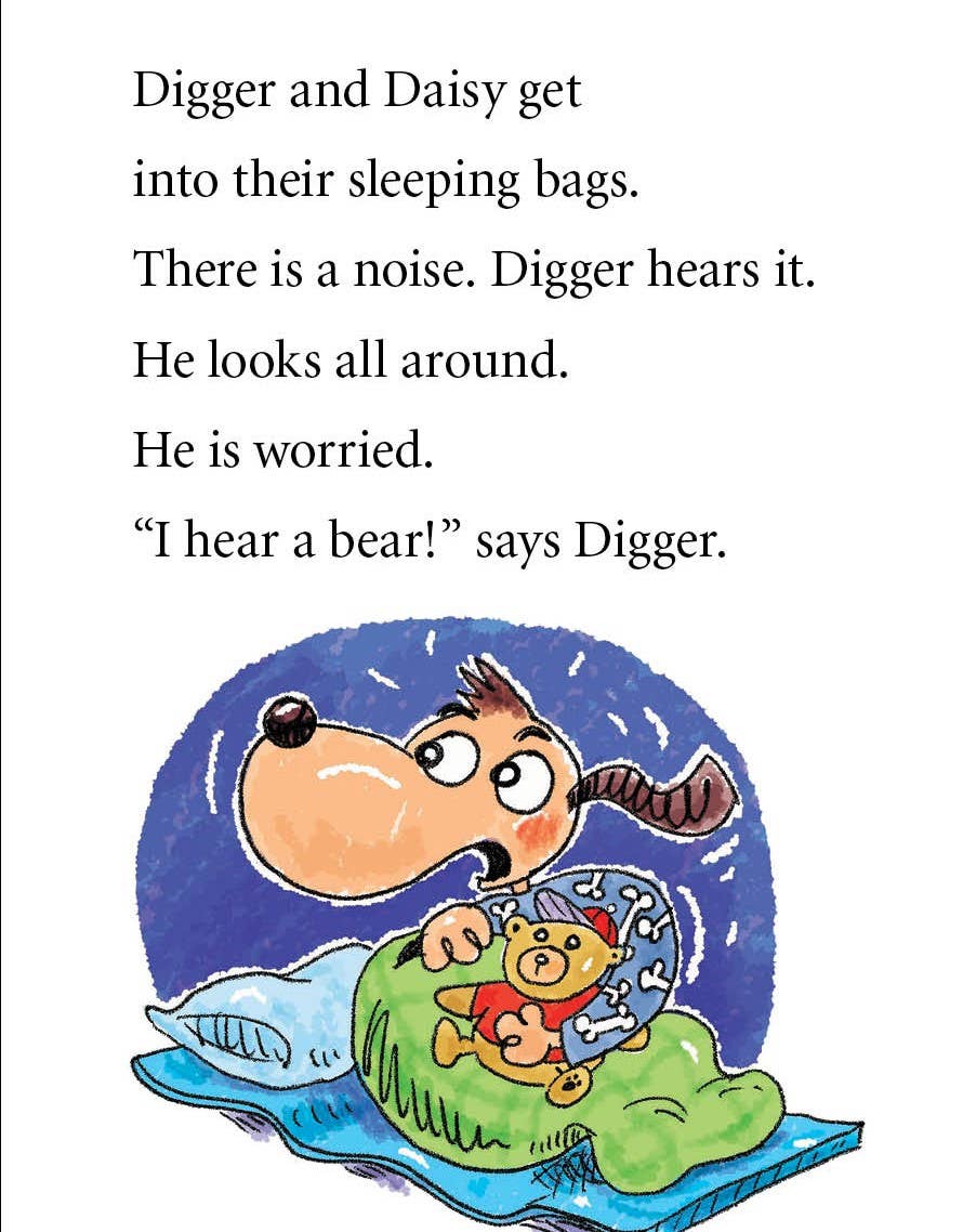 Digger and Daisy Go Camping Early Reader