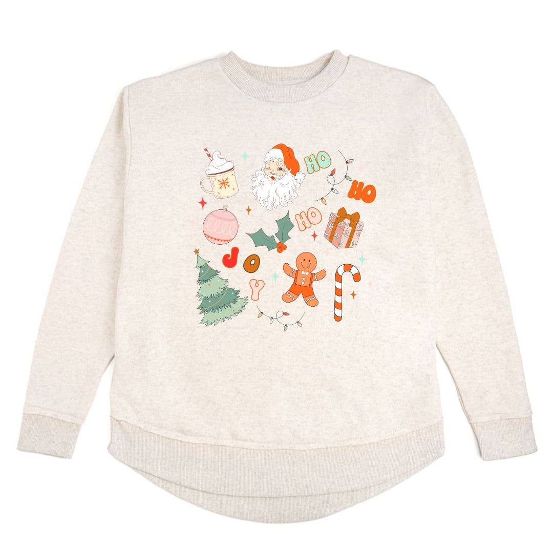 Christmas Doodle Women' Sweatshirt