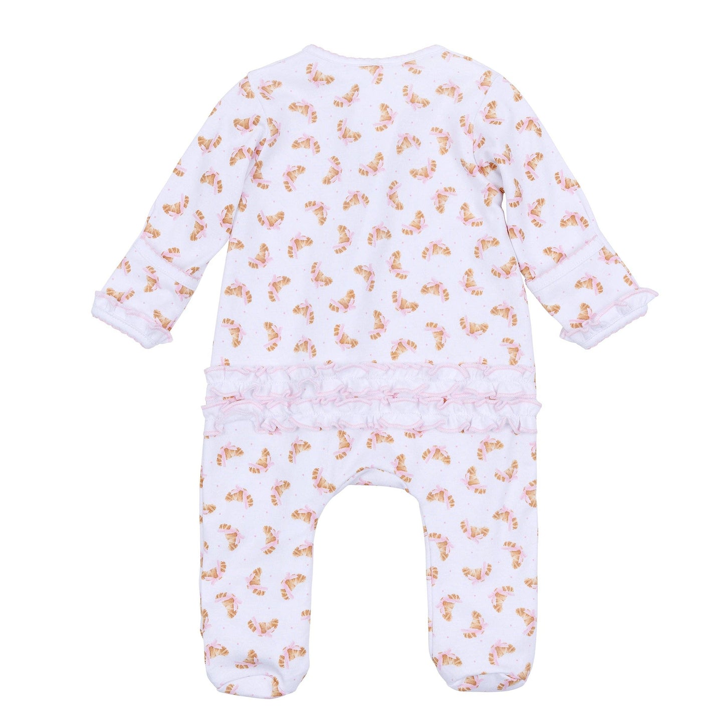 Petit Croissant Zip Footie