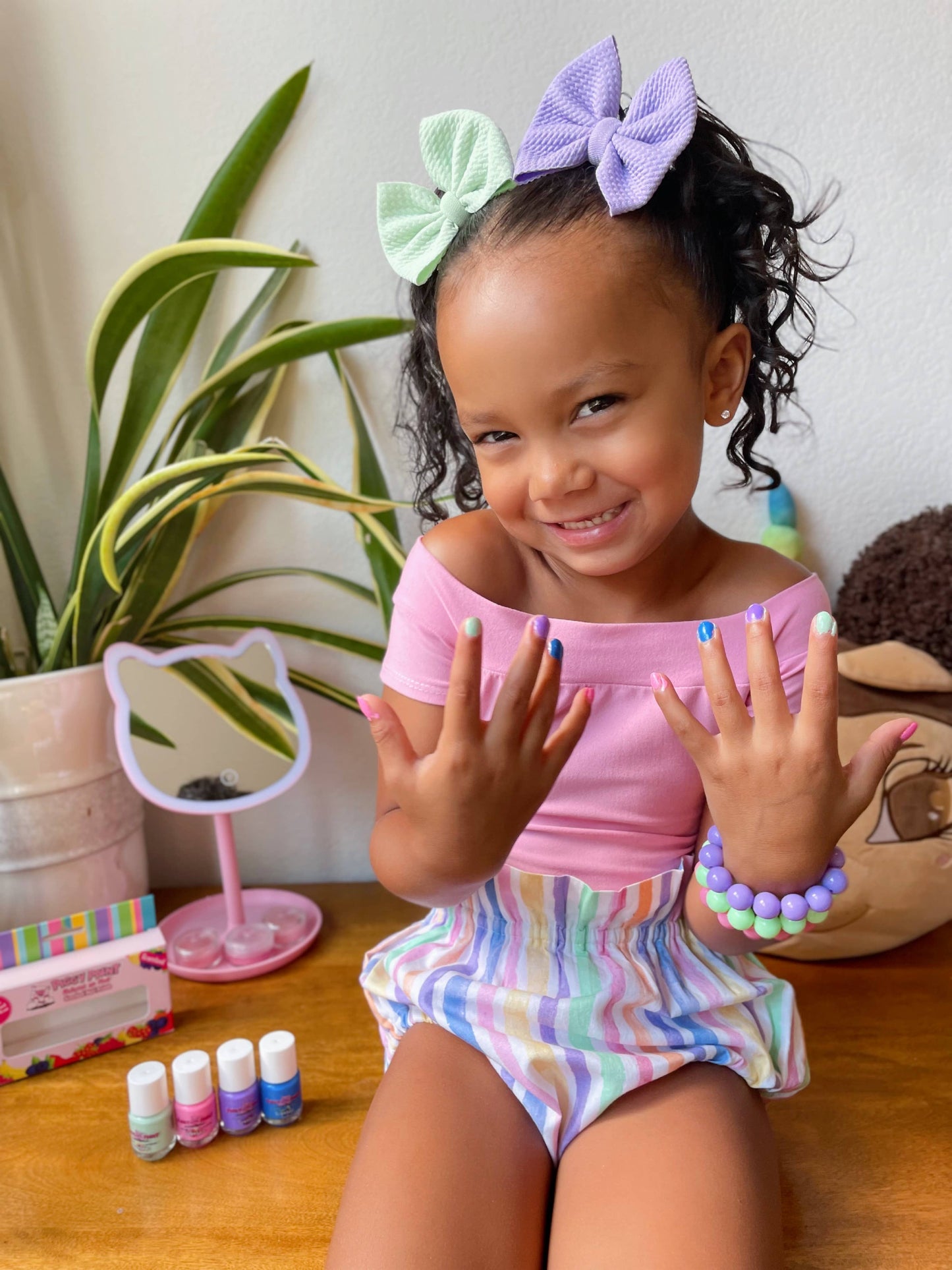 Scented Papaya Nail Polish