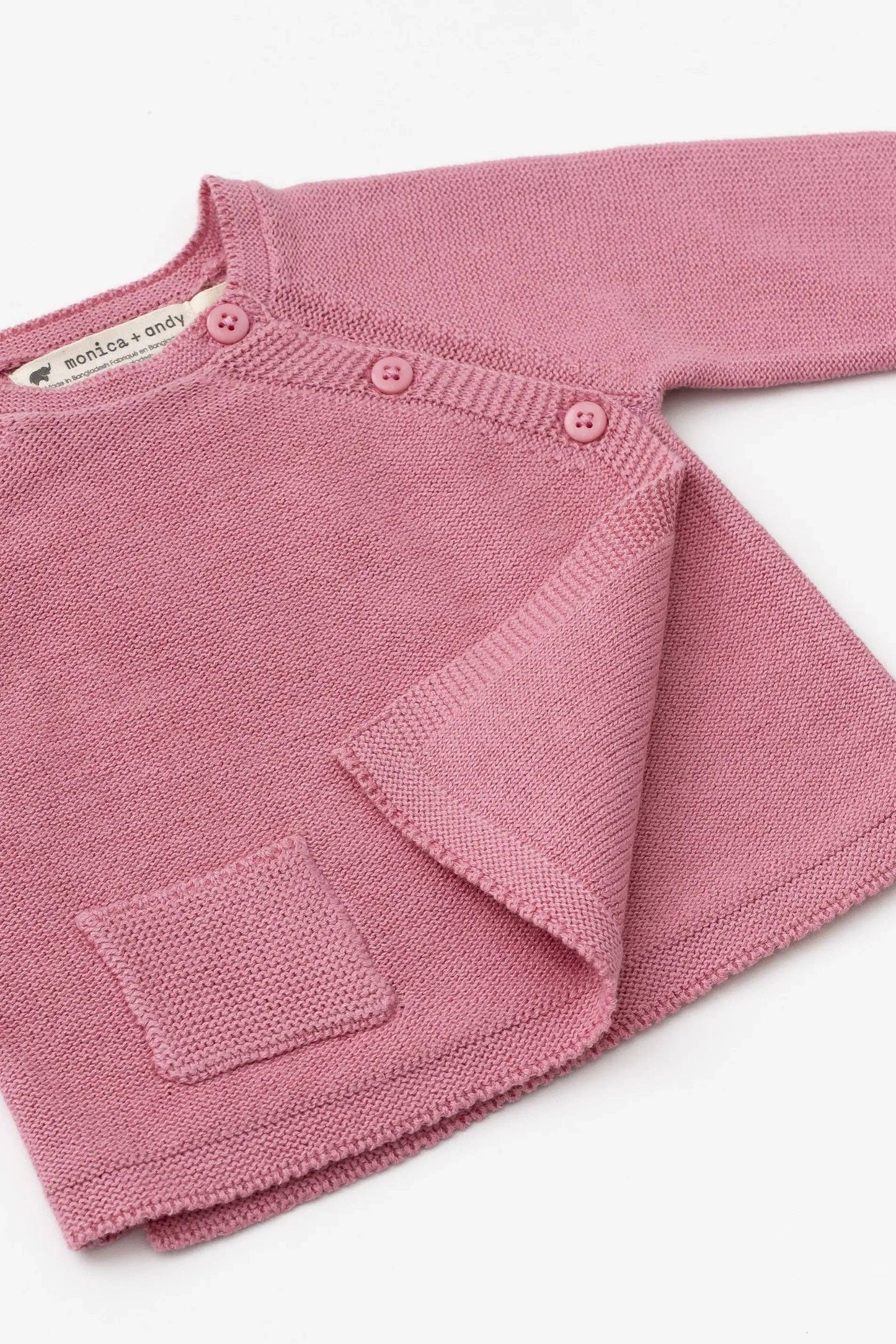 Little Darling Knit Set Mauve Pink