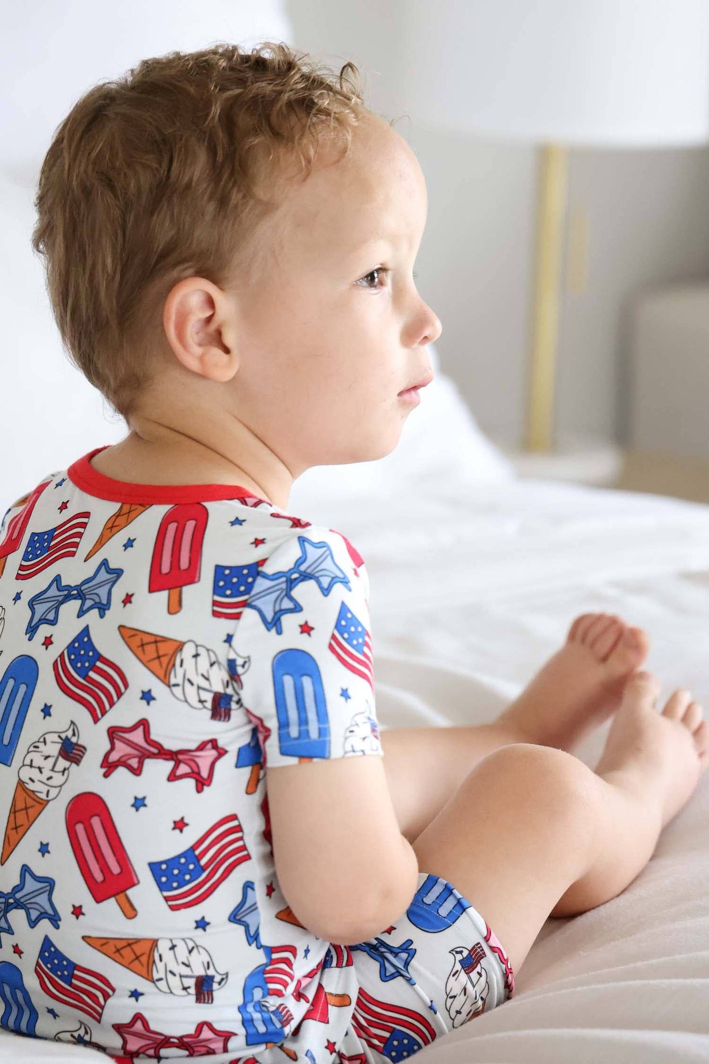 Red, White & Cool PJs
