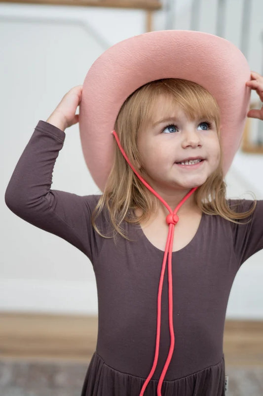 Pink Western Hat