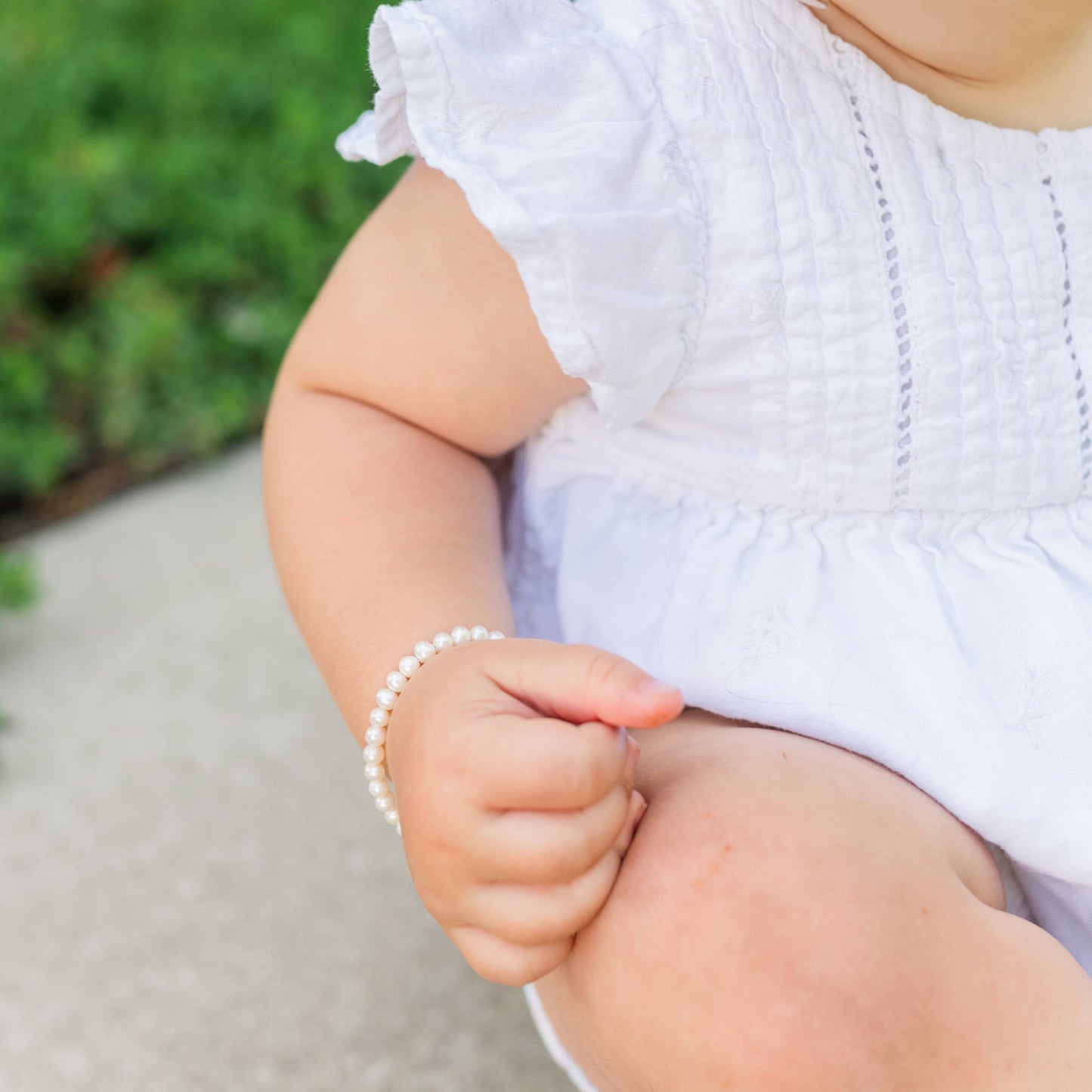 Zoey Sterling & Pearl Bracelet