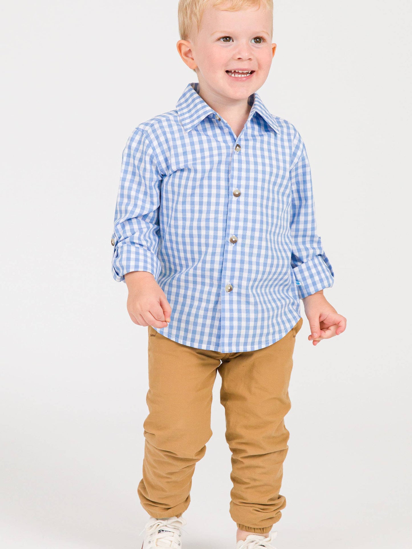 Boys Khaki Jogger Pants