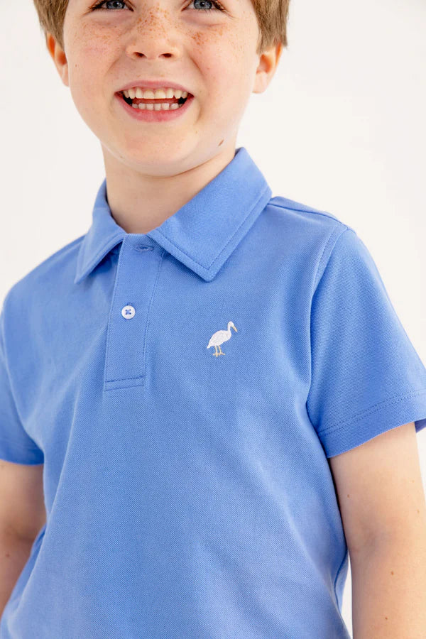 Prim & Proper Beach Polo Sunrise Blue