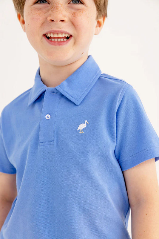 Prim & Proper Beach Polo Sunrise Blue