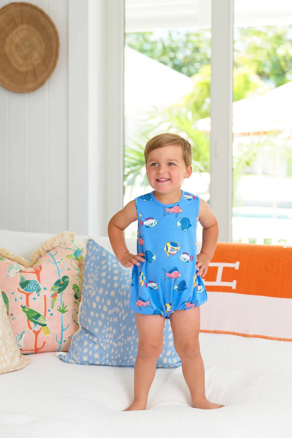 Patton Play Bubble in Fishy Print