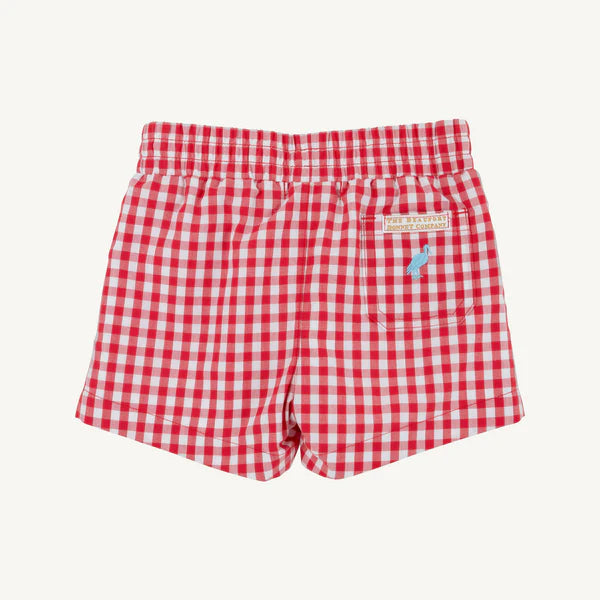 Sheffield Shorts Red Gingham