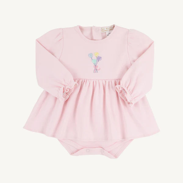 Daisy Diaper Cover Dress Balloons