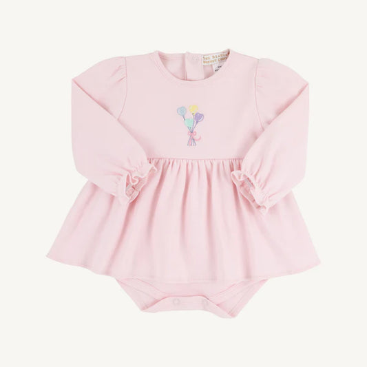 Daisy Diaper Cover Dress Balloons