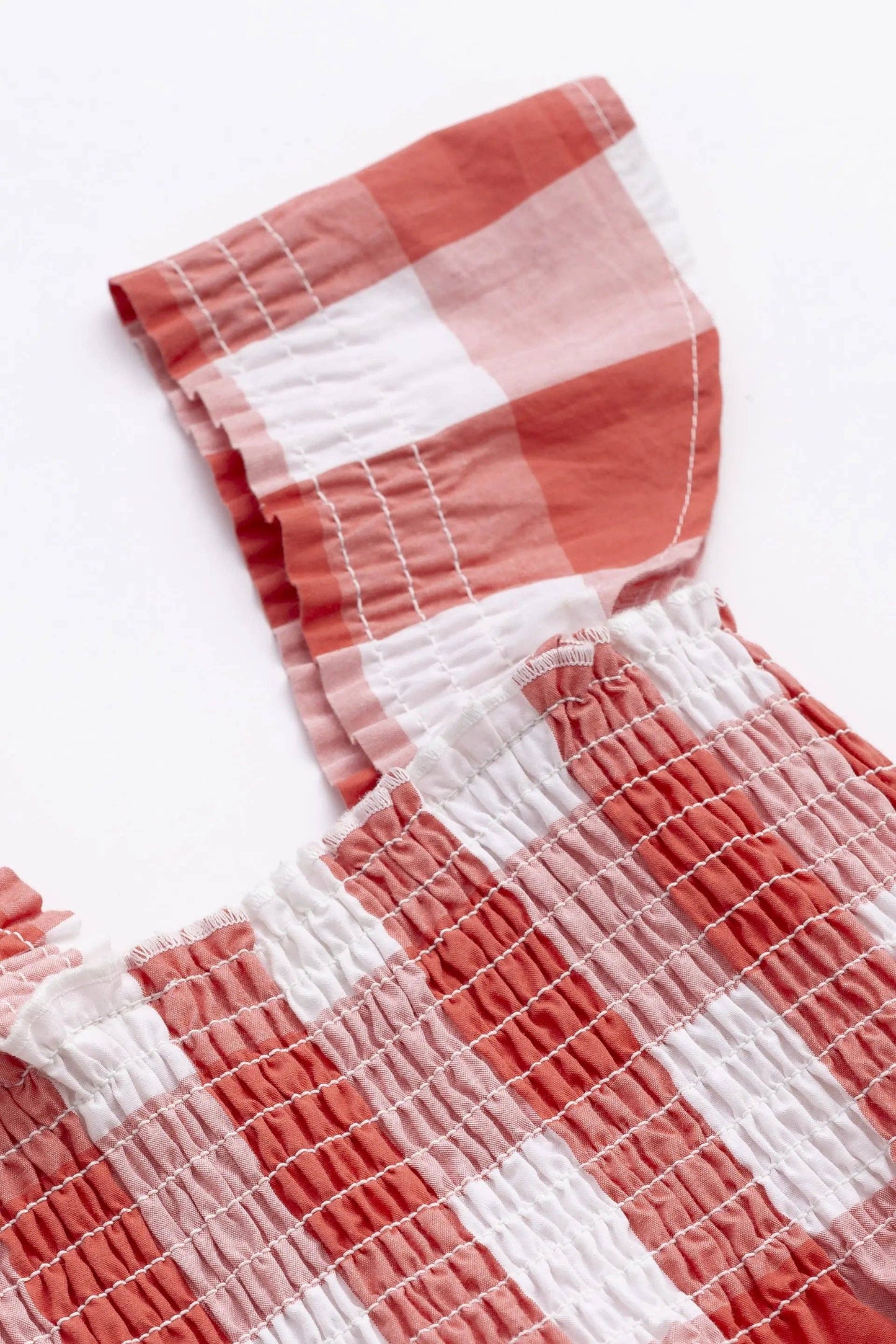 Red Gingham Dress